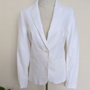 COPY - H&M White Line and Cotton fitted blazer